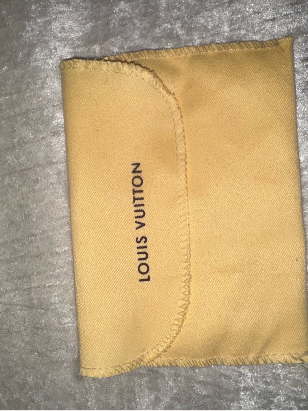 Louis Vuitton Soft Yellow Card Pouch